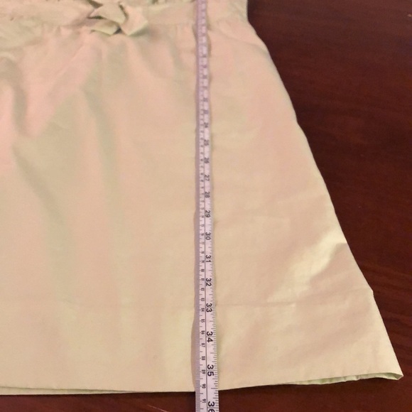 J. Crew Mint Green Short-Sleeve Scoop Neck Fit & Flare Cotton Dress - Picture 8 of 12